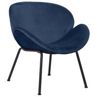 PAPERFLOW Fauteuil visiteur SMILE, bleu