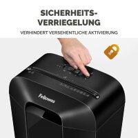 Fellowes Aktenvernichter Powershred LX70, schwarz