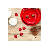 LINDT Herzli Rot 491280 Milch 2500g