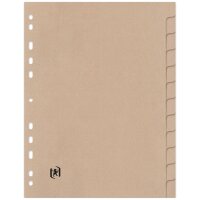 Oxford Intercalaires carton TOUAREG, uni, A4, 5 touches