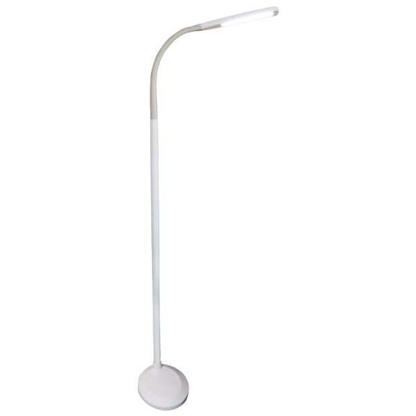 KLEIBER LED-Stehleuchte, 4 Lichtfarben, weiss