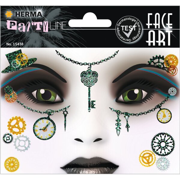HERMA Face Art Sticker Gesichter "Clown Lotta"