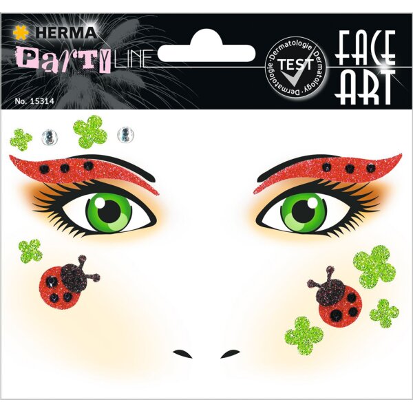 HERMA Face Art Sticker Gesichter "Clown Lotta"