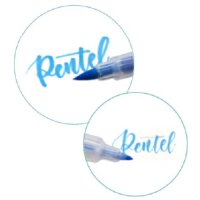 Pentel Feutre pinceau BrushSignPen Twin, en présentoir