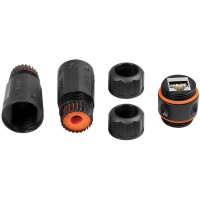 LogiLink Outdoor Patchkabel-Verbinder, Kat.6A, geschirmt