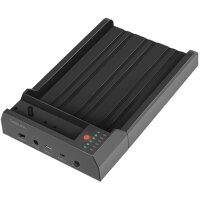 LogiLink USB 3.2 Gen 2 Festplatten Docking Station, schwarz