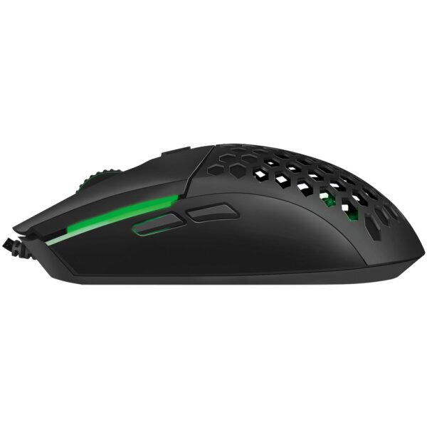 LogiLink Optische Gaming Maus, kabelgebunden, schwarz