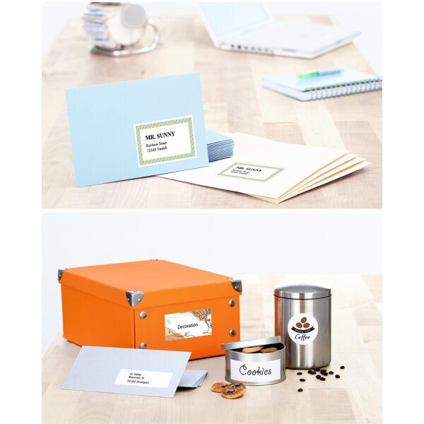 HERMA Étiquette universelle recyclée, 48,3 x 25,4 mm