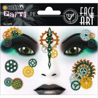 HERMA Face Art Sticker visage Steam Punk Marie