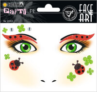HERMA Face Art Sticker visage Coccinelle