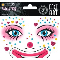 HERMA Face Art Sticker visage Clown Annie