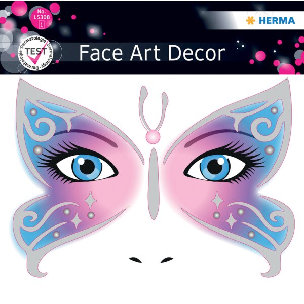 HERMA Face Art Sticker visage Araignée