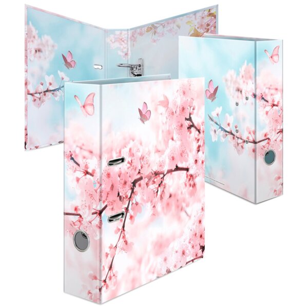 HERMA Classeur à motifs fleurs Cherry Blossom, A4