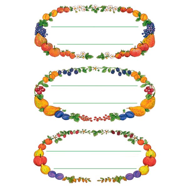 HERMA Étiquette de cuisine HOME Fraises, 76 x 35 mm