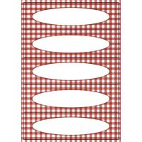 HERMA Étiquette de cuisine HOME Fraises, 76 x 35 mm