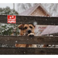 HERMA Hinweisetiketten Vorsicht Hund