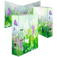 HERMA Classeur à motifs fleurs Purple Sensation, A4