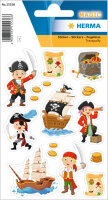 HERMA Sticker MAGIC "Pirat", Transpuffy