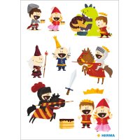 HERMA Sticker DECOR petits chevaliers, en papier