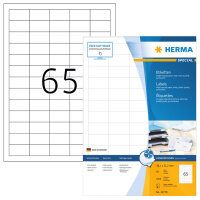 HERMA Inkjet-Etiketten, 210 x 297 mm, weiss