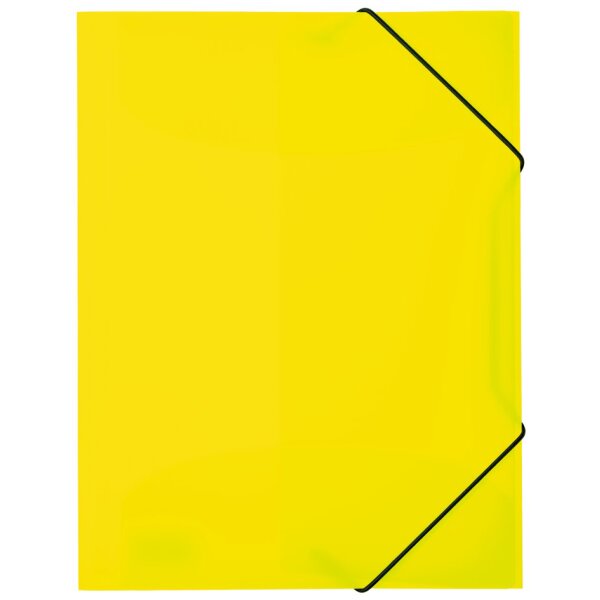 HERMA Chemise à élastiques, en PP, A4, jaune fluo