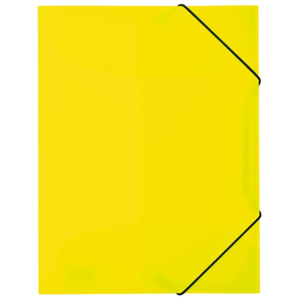 HERMA Chemise à élastiques, en PP, A4, jaune fluo