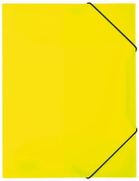 HERMA Eckspannermappe, aus PP, DIN A4, neon-gelb