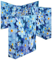 HERMA Motivordner Blumen "Blue Flowers", DIN A4
