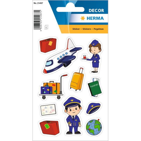 HERMA Sticker DECOR Police, en papier
