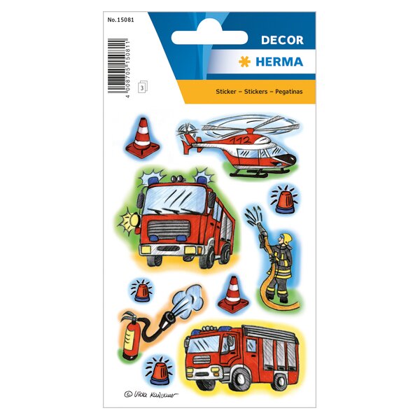 HERMA Sticker DECOR Police, en papier