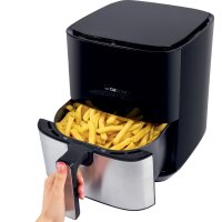CLATRONIC Heissluft-Fritteuse FR 3782 H, 5,0 Liter, 1450...