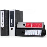 HERMA Ordnerrücken-Etiketten Recycling, 192 x 61 mm,...