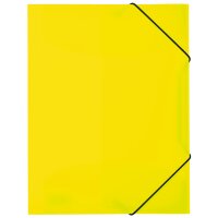 HERMA Chemise à élastiques, en PP, A3, jaune fluo