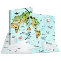 HERMA Chemise à élastiques animaux Prairie mellifère, A4