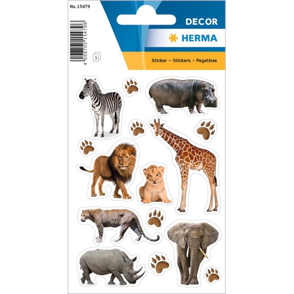 HERMA Sticker DECOR Dinasores, en papier