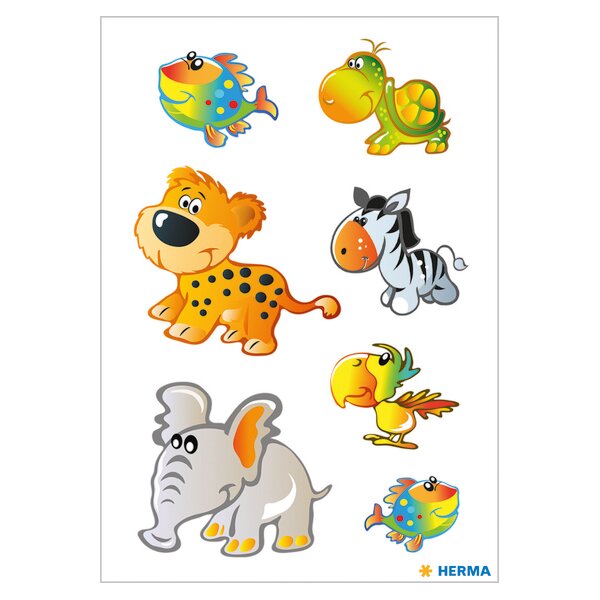 HERMA Sticker DECOR Animaux dAfrique, en papier