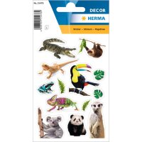 HERMA Sticker DECOR Animaux dAfrique, en papier