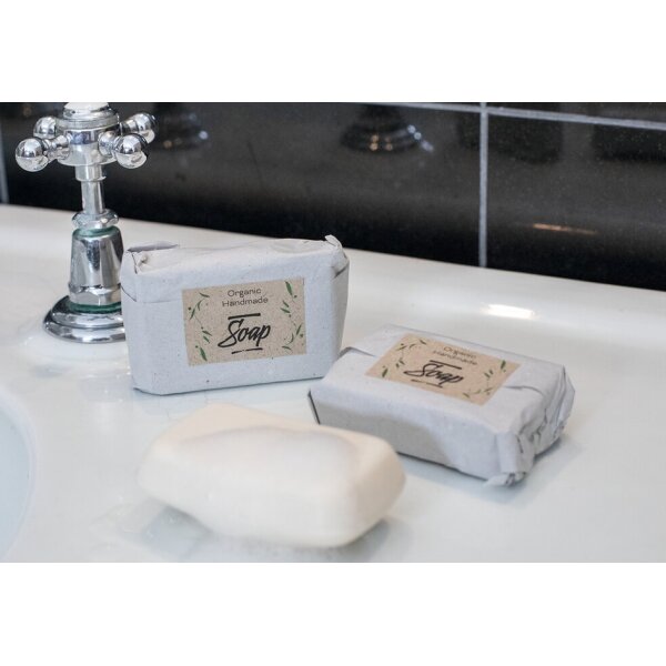 HERMA Etiketten aus Silphie-Papier, 105 x 148 mm, naturbraun