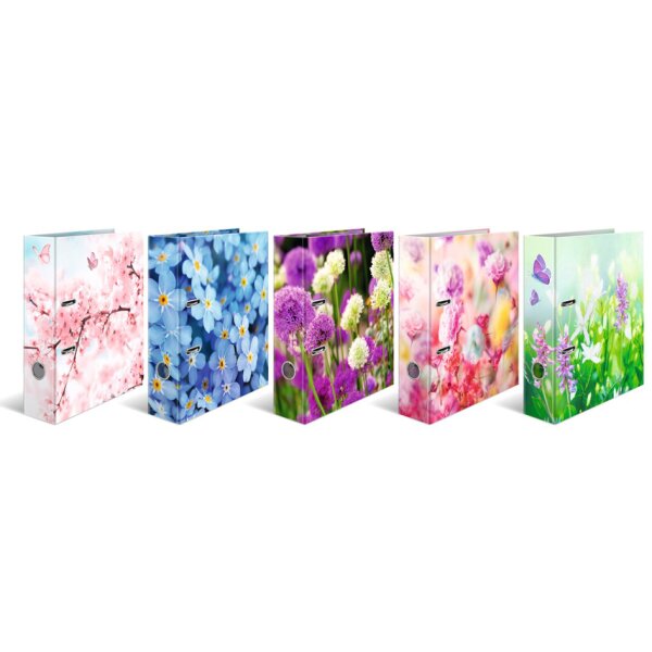 HERMA Assortiment de classeurs à motifs Fleurs