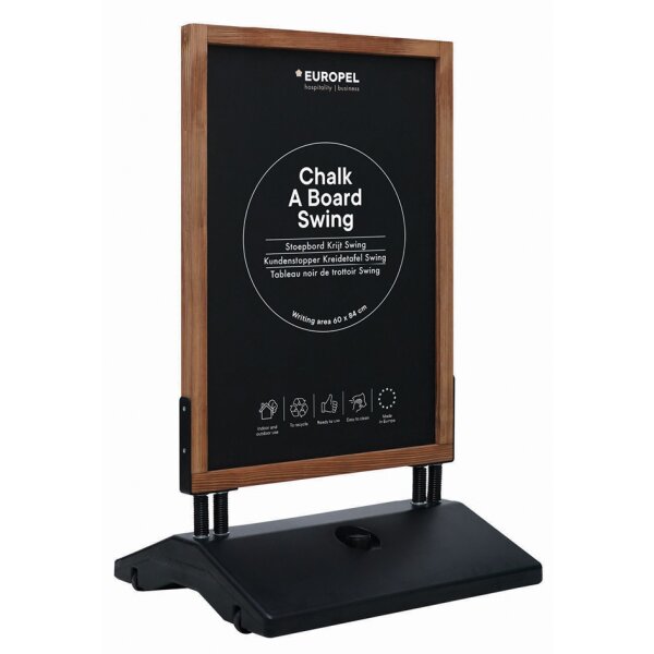 EUROPEL Panneau trottoir SWING, 700 x 1.180 mm, naturel