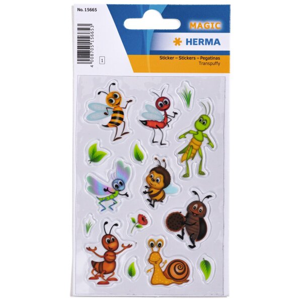 HERMA Sticker MAGIC Engins de chantier, Transpuffy