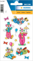 HERMA Sticker DECOR Clowns, en papier, brillant