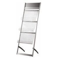 EUROPEL Porte-brochures sur pied, A3, 3 compartiments