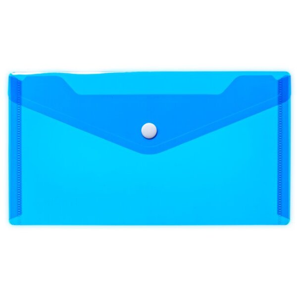 HERMA Pochette à documents, PP, format long, bleu