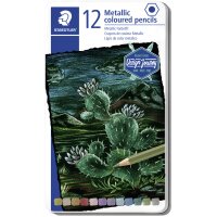 STAEDTLER Metallic-Buntstift Design Journey, 12er Metalletui