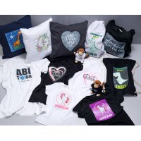 HERMA T-Shirt Transferfolie, DIN A4, dunkle Textilien, weiss