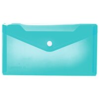 HERMA Pochette à documents, PP, format long, turquoise