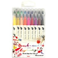 PentelArts Feutre pinceau BrushSignPen Twin, set de 30