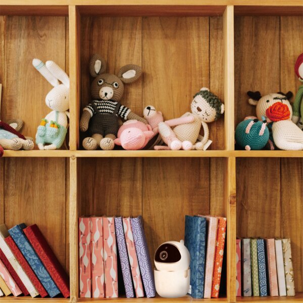 LogiLink Caméra IP Smart Wi-Fi, compatible Tuya, blanc