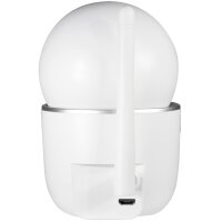 LogiLink Caméra IP Smart Wi-Fi, compatible Tuya, blanc